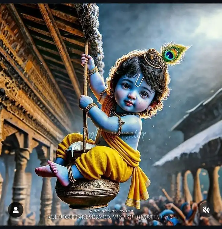 attractive cute lord krishna images for dp